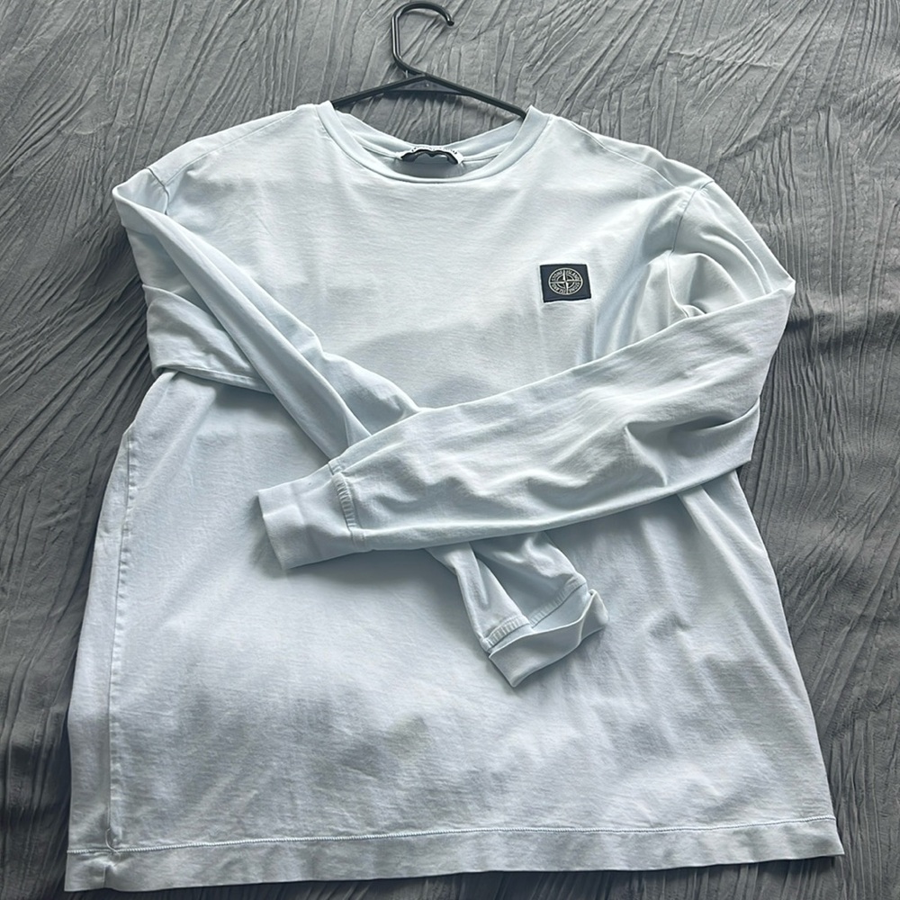Stone Island Long Sleeve Baby Blue